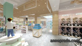 孕婴店空间设计图片,孕婴店空间设计实景图