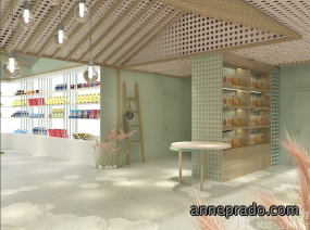 水果店布局图片,水果店布局效果图