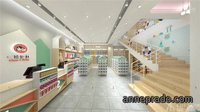 母婴店装修设计效果图,孕婴店空间设计图片