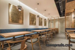 饭店装饰实景图,饭店装饰效果图