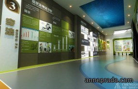 简单现代感青少年文化馆空间设计效果图,现代感青少年文化馆设计效果图