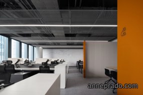 简约loft办公室装修风格图