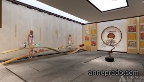 丝绸文化展示馆设计案例图,丝绸文化展示馆案例图