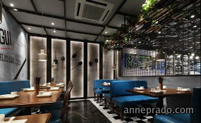 茶餐厅装修设计效果图,茶餐厅设计图片