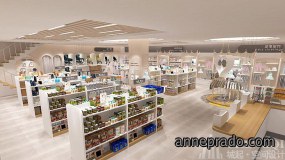 母婴店装饰效果图,母婴店设计图片