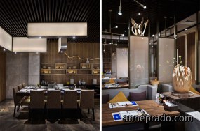 铁板烧店装修设计案例图,铁板烧店装修设计布局图