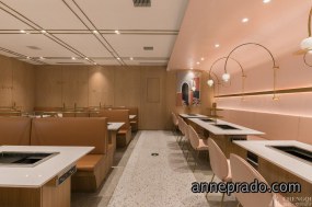 自助餐厅装修实景图,自助餐厅装修布局图
