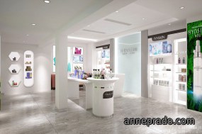 护肤品店空间设计图片,护肤品店空间设计实景图