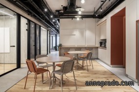 老板简约办公室装修效果图