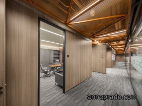 办公室装修效果图现代简约loft