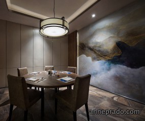火锅店店面装饰布局图,火锅店店面空间设计效果图
