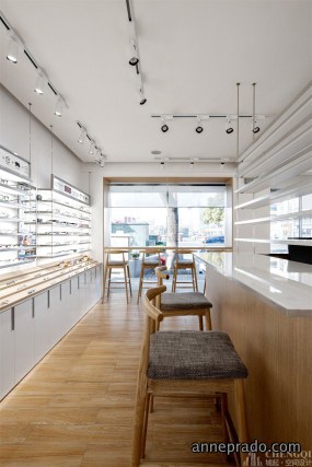 眼镜店设计实景图,眼镜店设计效果图