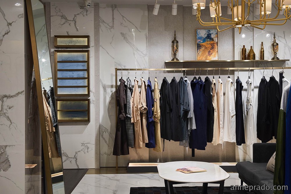 服装专卖店空间设计实景图,服装专卖店空间设计