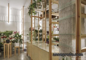 花店店铺装修实景图,花店店铺装修图片