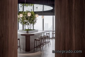 酒店风格的办公室装修效果图