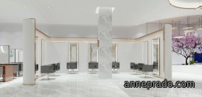 理发店设计案例图,理发店设计图片